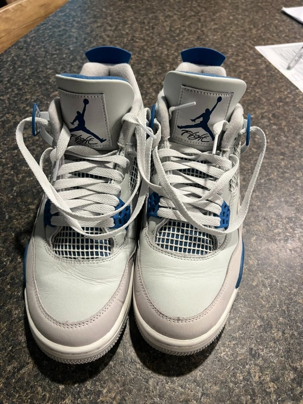 Air Jordan 4 Military Blue FV5029-141 Sz 9.5